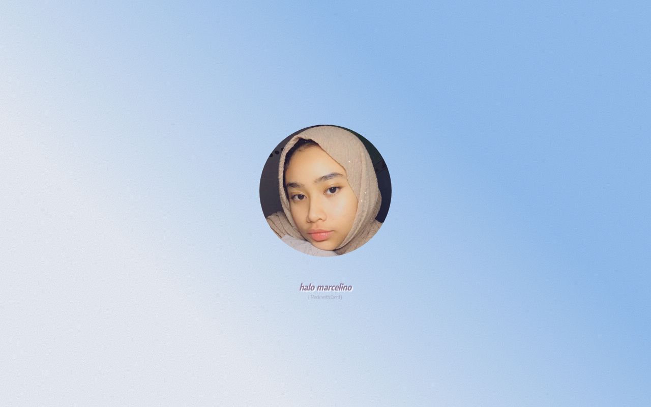Carrd profile picture for @marcelino
